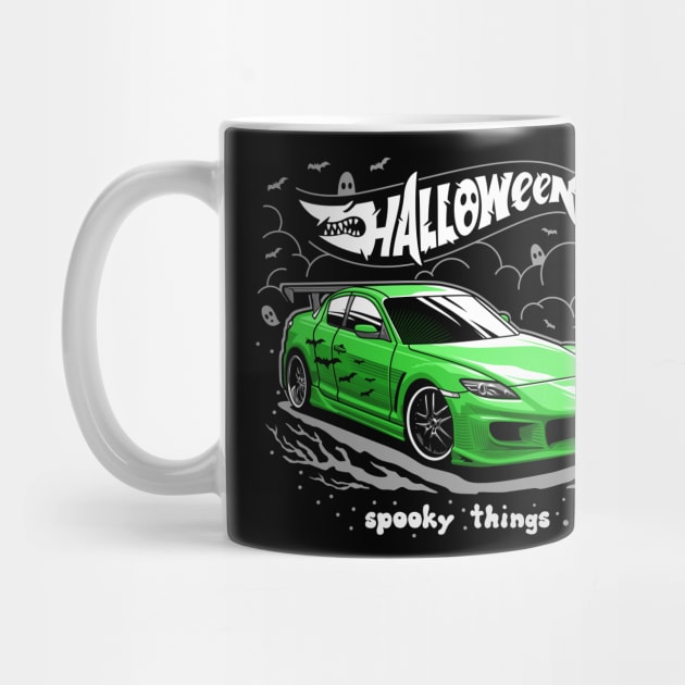 Halloween Mazda RX8 by celengan